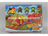 Battery Operated Railway Train Car Vehicle with Light & Music (848006)