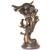 Bronze Sculpture Bronze Statues Dancer (HY077)
