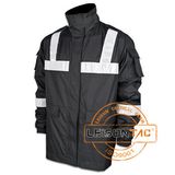 Waterproof Reflective Coat Adopt Dryvin Fabric