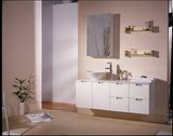 Wall-Mounted Bathroom Vanity Cabinet with Lacquer Finish