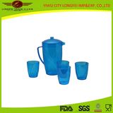 Character Useful Plasric Jug Set One Jug Four Cup