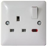13A Switch Socket with Neon