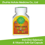 Natural Iron+Zinc+Selenium & Vitamin Soft-Gel Capsule