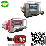 High Speed 2-8 Output Cutting Face Tissue Machine, V Folding Facail Tissue Machinery