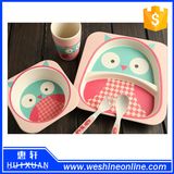 Bamboo Fiber Biodegradable Baby Tableware Set Children Tableware