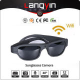 2015 Most Popular WiFi Real Time Transfer Full HD Sunglasses with Video Camera