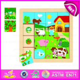 2015 New Wooden Picture Puzzle Toy for Kid, Educational Picture Jigsaw Puzzle Game, High Quality Wooden Toy Picture Puzzle W14c231