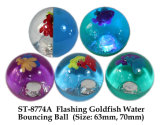 Flashing Goldfish Water Boucing Ball