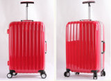 Red Luggage Travel Suitcase PC Luggage with Trolly