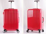Red Luggage Travel Suitcase PC Luggage with Trolly