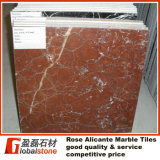 Rose Red Alicante Marble Tiles