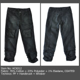 Kids' Fashion Coated Jeans, Children's Denim Pants (HCK012)