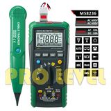 LAN/Tone/Phone Tester Autoranging Digital Multimeter (MS8236)