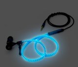Noctilucent Glowing Zipper Earphone (OBC-ZPGN18)