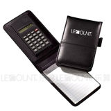 Leather Notebook with Calculator, Ballpen and Memo (LC806A-1)