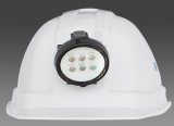 Miner's Cap Work Helmet with LED Lamp