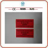 Security Tamper Proof Label Zx25s