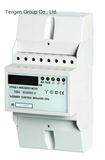 DIN Rail Mounting Three Phase Electronic Kwh Meter