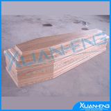 Cheap Wood Coffin for Cremation for Spanish Market