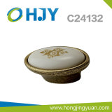 High Quality China Antique Finishing Ceramic Drawers Pull Knobs (C24132)