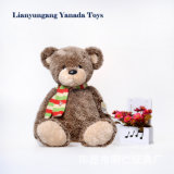 2015 New Soft Plush Stuffed Scarf Teddy Bear Toy