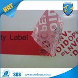 Tamper Evident Security Label
