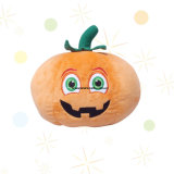 Soft Plush Halloween Embroidery Pumpkin Doll (LE-HT100815)
