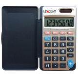 8 Digits Dual Power Pocket Calculator with Front Cover (LC337)