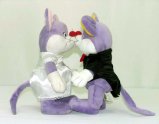 Valentine -Day Plush Mouse Toy Soft Toy