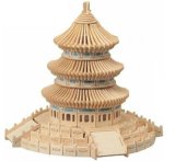 3D Wooden Construction Puzzle Toy