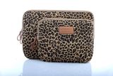 Brown Laptop Case with Animal Pattern (CB-001)