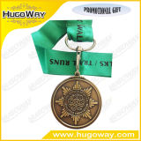 2013 Antique Brass Rays Sport Medals with Ribbon