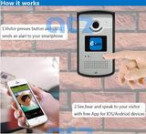 2015 Atz Smartphone WiFi Doorbell High Quality