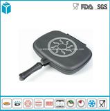 Aluminium Non Stick Double Sided Fry Pan Housewares (ZY-D036)