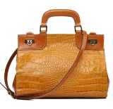 The Classical Design Leather Bag Leather Women Satchel Handbag (J934-B2061)