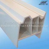 White Fiberglass Pultruded Profile