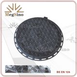 648*648 Pavement Access Manhole Cover with Round Frame