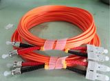 Sc-St Mm Duplex Fiber Patch Lead