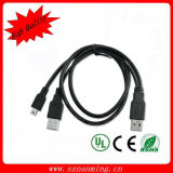 Micro USB Y Cable Y Splitter USB Cable
