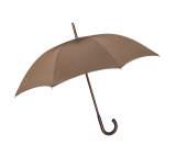 Brown High Quality Straight Umbrella (BD-51)