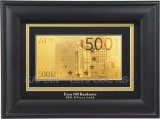 Gold Banknote (one sided) - Euro 500 (JKD-1GBF-02)