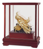 24k Gold Foil Statue - Love Peacock (JKD-LHC-022)