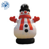 Inflatable Chiristmas Snowman / Black & Red