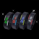 2015 New Fashion Silicone Wristband LED Watch (DC-559)