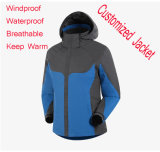 Customized Tpromotion Outdoor Good Quality Garments, Men and Women and Lovers Jacket, Windproof and Waterproof Breathable Ski Mountaineering Sport Wears