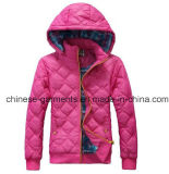 Wholesale Fashion Women Winter Jacket with Hat, out Door Clothes