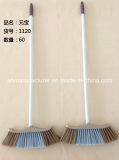 Beautiful Design Plastic Broom/Floor Broom with Colorful Bristles