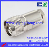 UHF Solder Connector with Syv-50-9 Cable (UHF-J9-1)