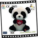 Plush Valentine Panda Toy