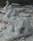 Stone Elephant Sculpture (KA-714-1)